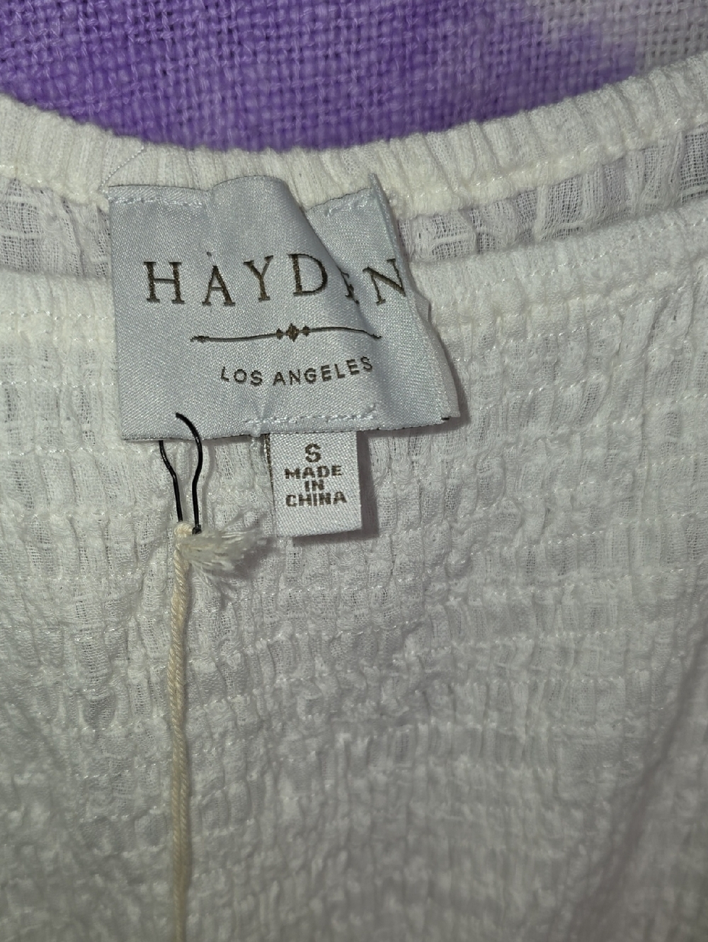 Hayden Lined Maxi Dress White Small Pockets - Picture 6 of 9